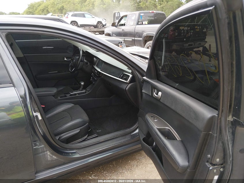 2019 Kia Optima VIN 5XXGT4L37KG376649 IAAI salvage auction — FRONT END, Salvage Title, sold $1,650 on 2026-07-22 (photo 5)