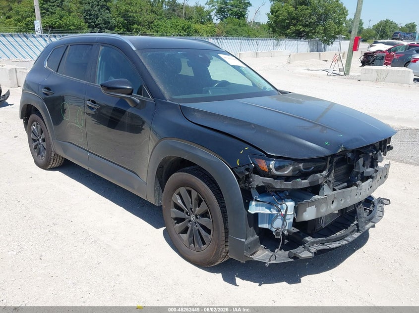 2024 Mazda Cx-50 VIN 7MMVABBM2RN172884 IAAI salvage auction — FRONT & REAR, Salvage (Illinois), sold $5,100 on 2026-07-31 (photo 1)
