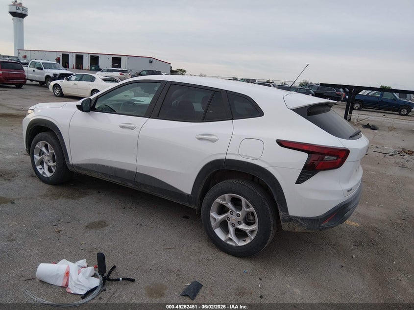 2025 Chevrolet Trax VIN KL77LFEPXSC229248 IAAI salvage auction — HAIL, Salvage Title, sold $75 on 2026-07-28 (photo 3)