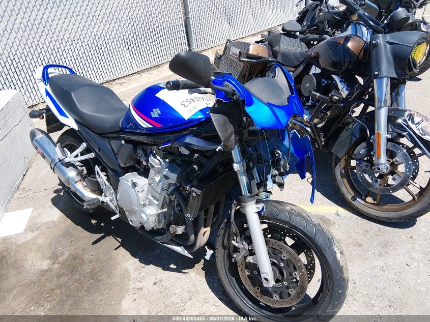 2008 Suzuki Gsx VIN JS1GP74A982100548 IAAI salvage auction — FRONT END, Salvage (Idaho), sold $100 on 2026-07-31 (photo 1)