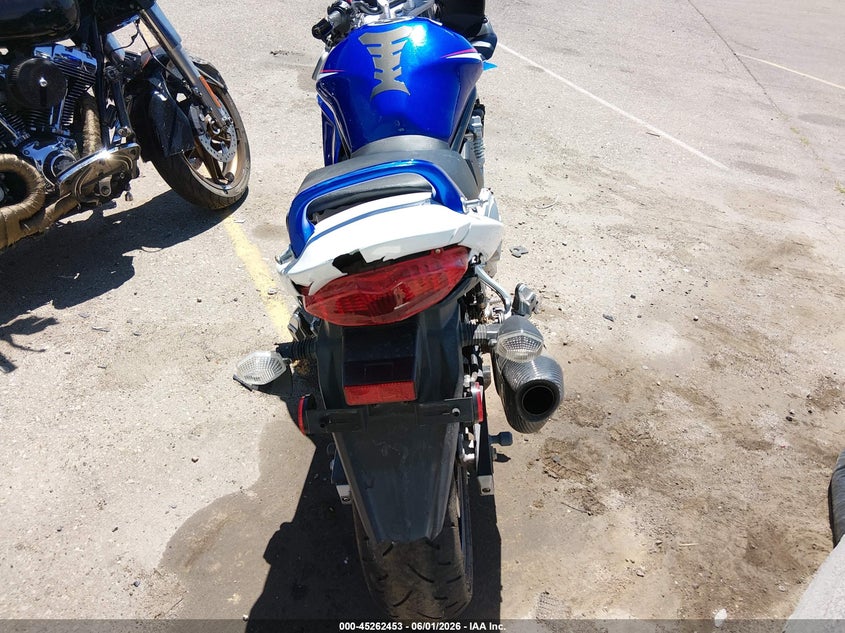 2008 Suzuki Gsx VIN JS1GP74A982100548 IAAI salvage auction — FRONT END, Salvage (Idaho), sold $100 on 2026-07-31 (photo 6)