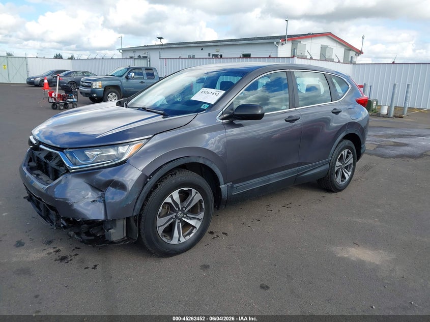 2019 Honda Cr-v VIN 5J6RW6H36KL001334 IAAI salvage auction — FRONT END, Salvage (Oregon), sold $5,400 on 2026-07-31 (photo 2)
