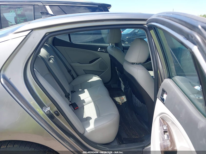 2013 Kia Optima VIN 5XXGN4A7XDG092287 IAAI salvage auction — NORMAL WEAR, Clear (Michigan), sold $550 on 2026-07-16 (photo 8)