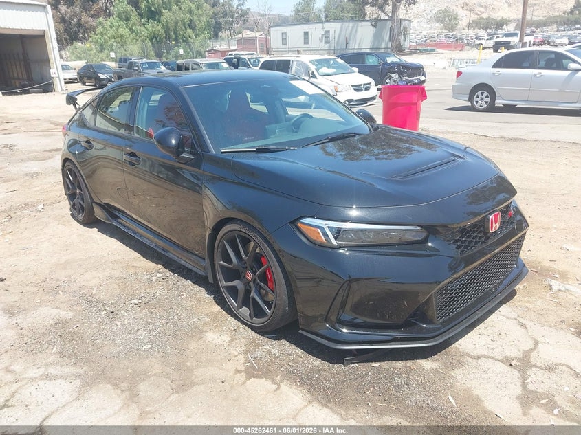2025 Honda Civic type r VIN JHMFL5G41SX006566 IAAI salvage auction — SIDE, Salvage Title, sold $23,100 on 2026-07-30 (photo 1)