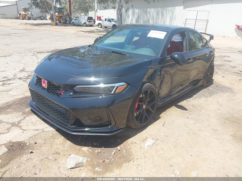 2025 Honda Civic type r VIN JHMFL5G41SX006566 IAAI salvage auction — SIDE, Salvage Title, sold $23,100 on 2026-07-30 (photo 2)