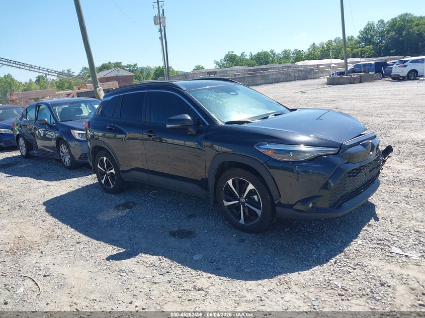 2025 Toyota Corolla cross VIN 7MUFBABG9SV082241 IAAI salvage auction — FRONT END, Salvage Title, sold $16,000 on 2026-07-10 (photo 1)