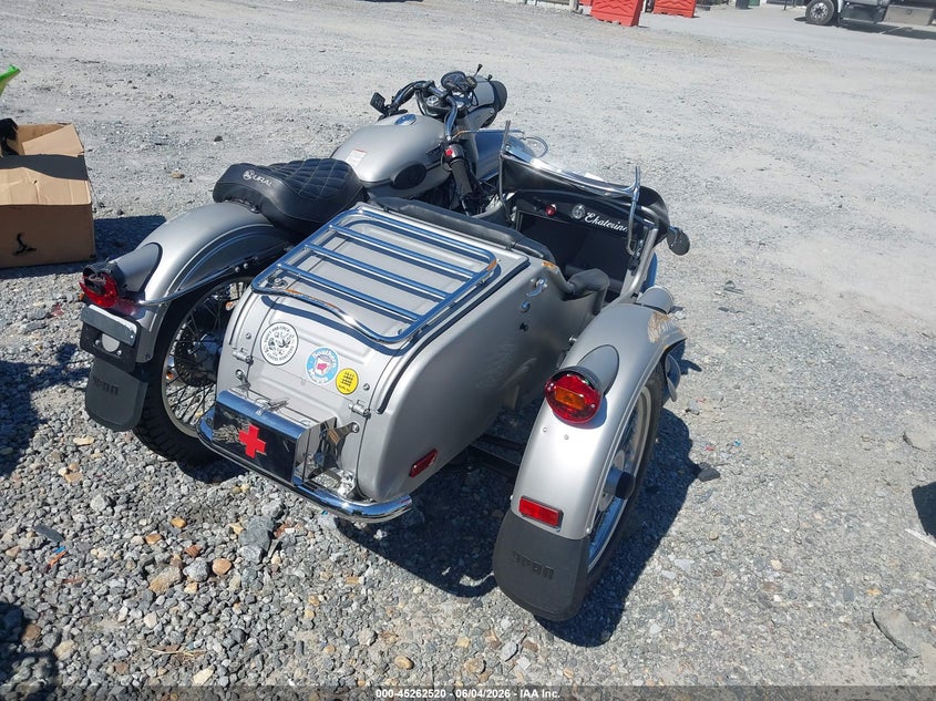 2020 Ural VIN X8JMH0370LU230114 IAAI salvage auction — LEFT & RIGHT, Salvage Title, sold $1,300 on 2026-07-21 (photo 4)