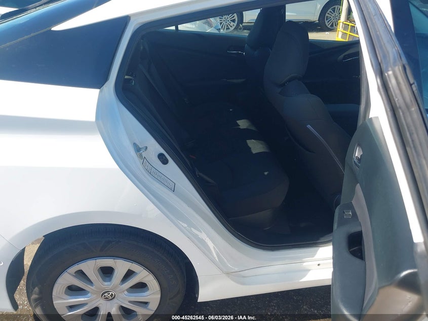 2021 Toyota Prius VIN JTDKAMFU4M3149037 IAAI salvage auction — FRONT END, Salvage Title, sold $6,100 on 2026-07-14 (photo 8)
