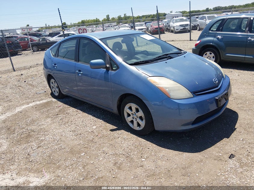 2007 Toyota Prius VIN JTDKB20U777580186 IAAI salvage auction — NORMAL WEAR, Clear (Illinois), sold $350 on 2026-07-08 (photo 1)