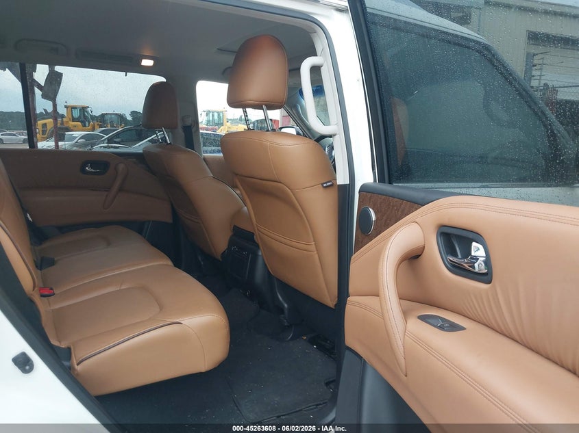2016 Infiniti Qx80 VIN JN8AZ2ND1G9800219 IAAI salvage auction — FRONT END, Salvage (Texas), sold $6,500 on 2026-07-23 (photo 8)