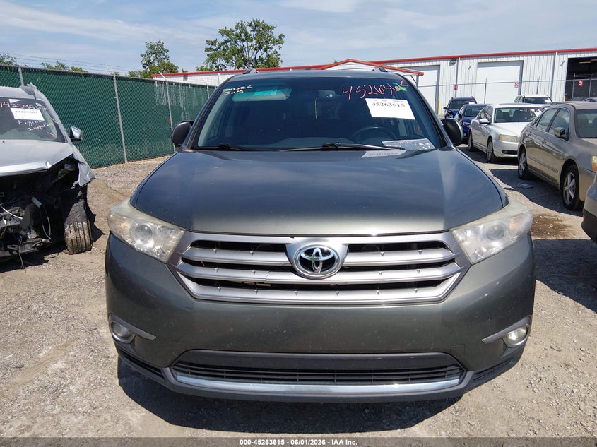 2013 Toyota Highlander VIN 5TDYK3EH3DS136865 IAAI salvage auction — REAR END, Salvage Title, sold $4,950 on 2026-07-24 (photo 6)