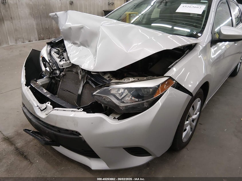 2014 Toyota Corolla VIN 5YFBURHEXEP050340 IAAI salvage auction — FRONT & REAR, Salvage (Minnesota), sold $25 on 2026-07-21 (photo 6)
