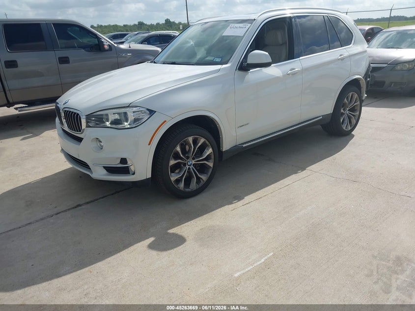 2014 BMW X5 VIN 5UXKR0C55E0K48210 IAAI salvage auction — REAR END, Original (Texas), sold $4,700 on 2026-07-31 (photo 2)