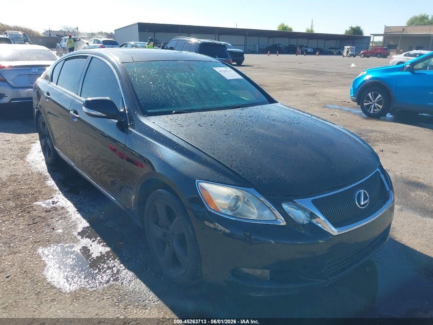2008 Lexus Gs VIN JTHBE96S680029438 IAAI salvage auction — LEFT SIDE, Salvage (California), sold $1,650 on 2026-07-15 (photo 1)