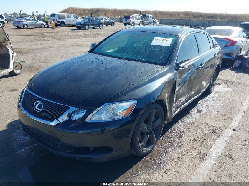 2008 Lexus Gs VIN JTHBE96S680029438 IAAI salvage auction — LEFT SIDE, Salvage (California), sold $1,650 on 2026-07-15 (photo 2)