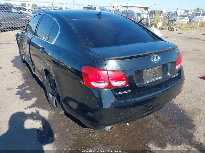 2008 Lexus Gs VIN JTHBE96S680029438 IAAI salvage auction — LEFT SIDE, Salvage (California), sold $1,650 on 2026-07-15 (photo 3)