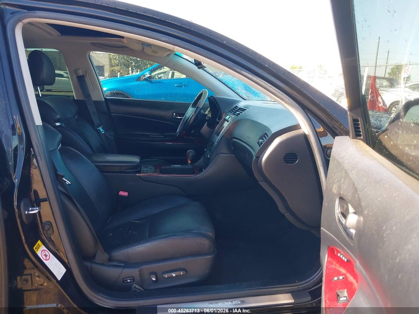 2008 Lexus Gs VIN JTHBE96S680029438 IAAI salvage auction — LEFT SIDE, Salvage (California), sold $1,650 on 2026-07-15 (photo 5)