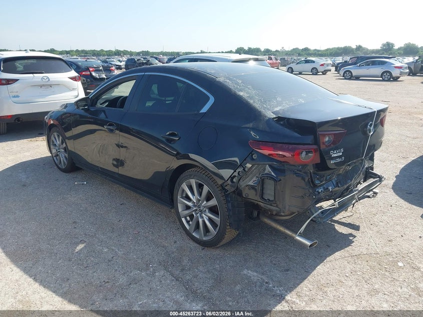 2023 Mazda 3 VIN 3MZBPABM2PM355962 IAAI salvage auction — REAR END, Original (Texas), sold $8,000 on 2026-08-04 (photo 3)