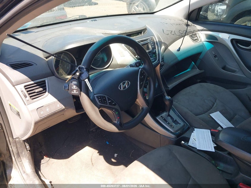 2013 Hyundai Elantra VIN KMHDH4AE4DU656630 IAAI salvage auction — NORMAL WEAR, Clear (New York), sold $425 on 2026-07-14 (photo 5)