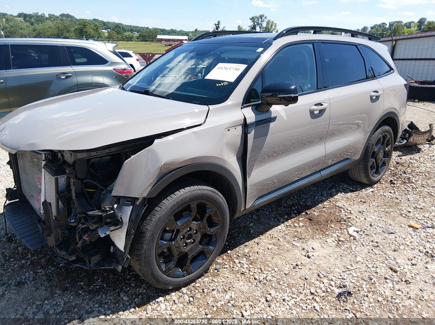 2024 Kia Sorento VIN 5XYRKDJFXRG283445 IAAI salvage auction — FRONT END, Clear (Arkansas), sold $13,600 on 2026-07-30 (photo 2)