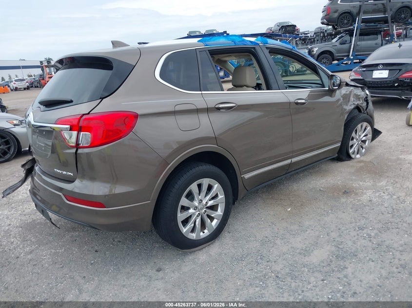 2017 Buick Envision VIN LRBFXBSA6HD042005 IAAI salvage auction — RIGHT SIDE, Salvage Title, sold $1,175 on 2026-07-07 (photo 4)