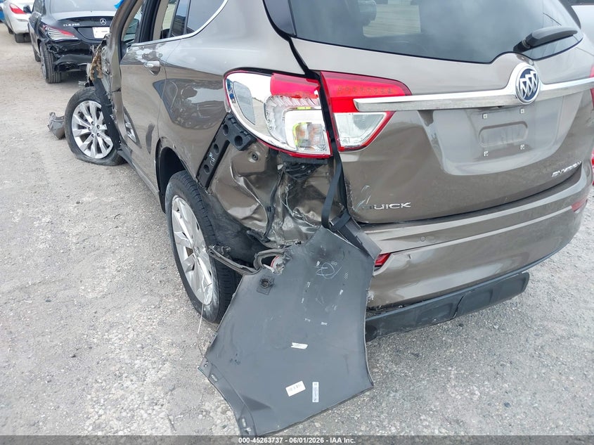 2017 Buick Envision VIN LRBFXBSA6HD042005 IAAI salvage auction — RIGHT SIDE, Salvage Title, sold $1,175 on 2026-07-07 (photo 6)