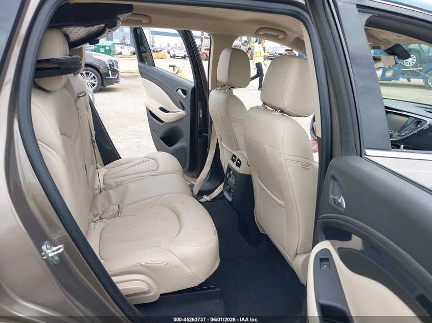 2017 Buick Envision VIN LRBFXBSA6HD042005 IAAI salvage auction — RIGHT SIDE, Salvage Title, sold $1,175 on 2026-07-07 (photo 8)