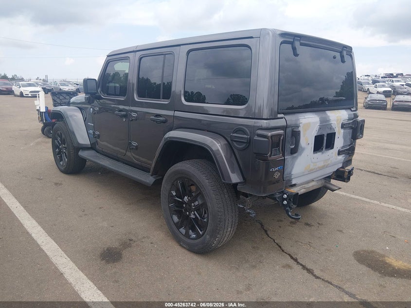 2021 Jeep Grand wagoneer VIN 1C4JJXP65MW871855 IAAI salvage auction — REAR END, Salvage Title, sold $16,150 on 2026-07-09 (photo 3)