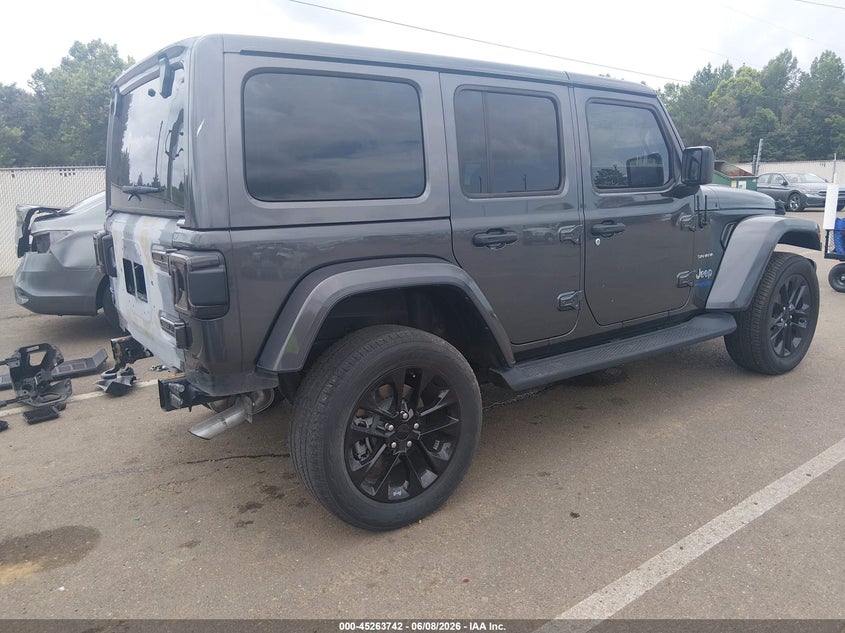 2021 Jeep Grand wagoneer VIN 1C4JJXP65MW871855 IAAI salvage auction — REAR END, Salvage Title, sold $16,150 on 2026-07-09 (photo 4)