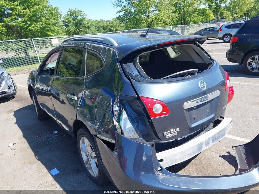 2015 Nissan Rogue VIN JN8AS5MV3FW751976 IAAI salvage auction — ROLLOVER, Salvage Title, sold $600 on 2026-07-20 (photo 3)
