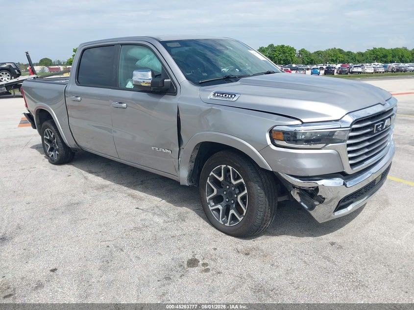 2026 Ram 1500 VIN 1C6SRFJP3TN255513 IAAI salvage auction — RIGHT SIDE, Enterprise Vehicles Clear Only (Florida), sold $24,700 on 2026-07-08 (photo 1)