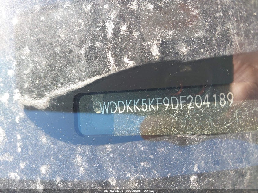 2013 Mercedes-benz E-klasse VIN WDDKK5KF9DF204189 IAAI salvage auction — FRONT END, Salvage Title, sold $1,125 on 2026-07-21 (photo 9)