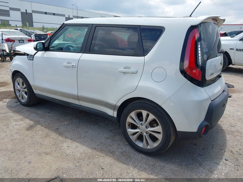 2015 Kia Soul VIN KNDJP3A54F7117821 IAAI salvage auction — FRONT END, Salvage Title, sold $25 on 2026-07-21 (photo 3)
