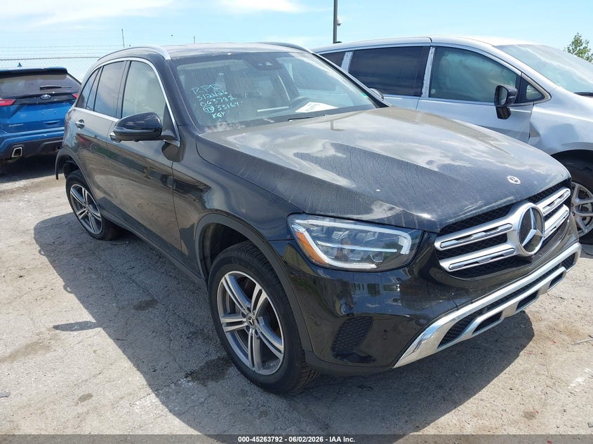 2022 Mercedes-benz Glc VIN W1N0G8EB1NG063782 IAAI salvage auction — RIGHT REAR, Salvage Title, sold $11,900 on 2026-07-09 (photo 1)