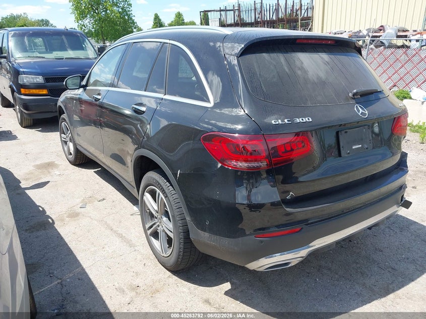 2022 Mercedes-benz Glc VIN W1N0G8EB1NG063782 IAAI salvage auction — RIGHT REAR, Salvage Title, sold $11,900 on 2026-07-09 (photo 3)