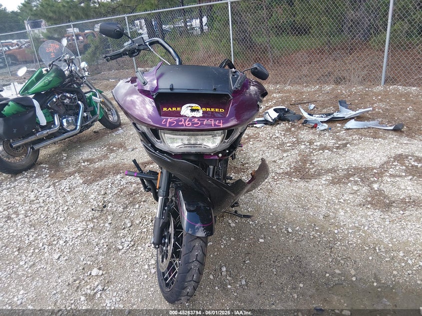 2025 Harley-davidson VIN 1HD1TC611SB953447 IAAI salvage auction — LEFT FRONT, Salvage Title, sold $18,500 on 2026-09-09 (photo 5)