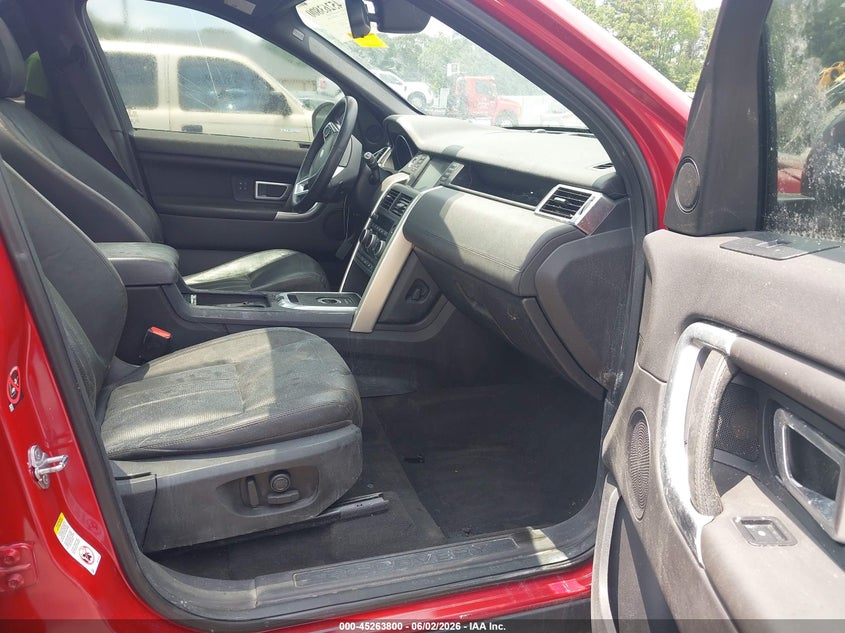 2016 Land rover Discovery sport VIN SALCR2BG9GH559219 IAAI salvage auction — NORMAL WEAR, Repossession Paperwork (Georgia), sold $600 on 2026-07-08 (photo 5)