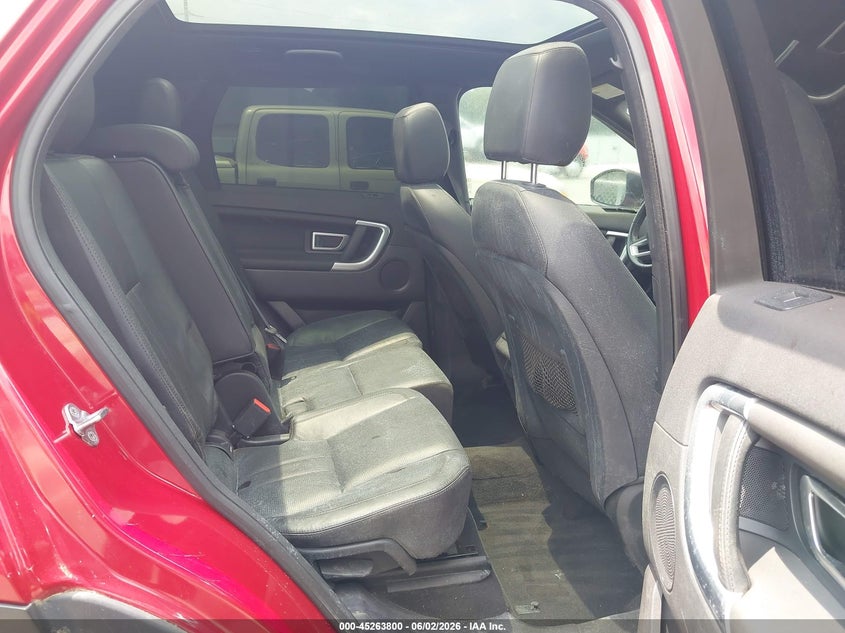 2016 Land rover Discovery sport VIN SALCR2BG9GH559219 IAAI salvage auction — NORMAL WEAR, Repossession Paperwork (Georgia), sold $600 on 2026-07-08 (photo 8)