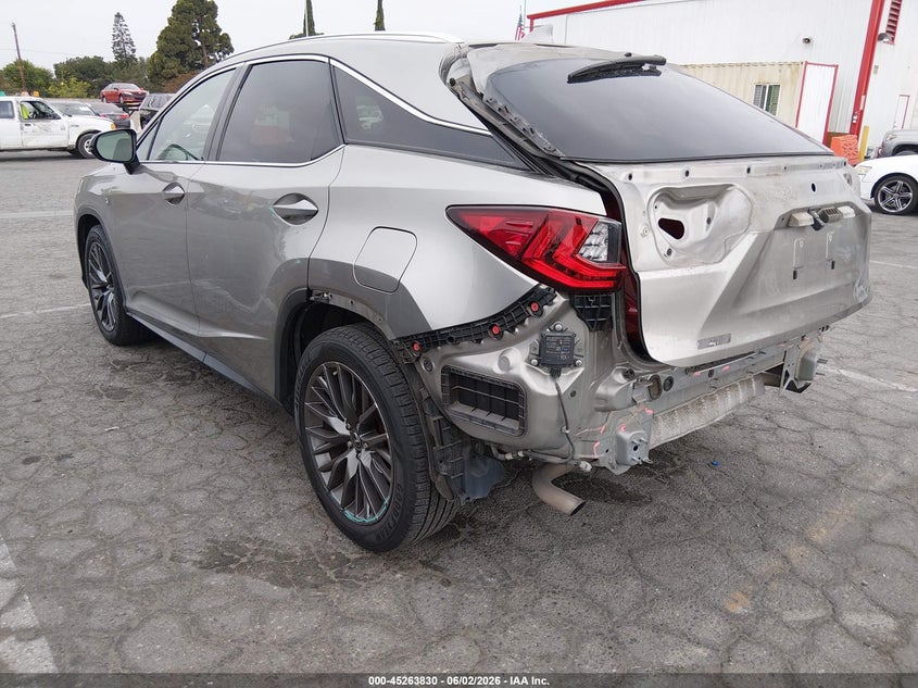 2017 Lexus Rx VIN 2T2ZZMCA5HC054108 IAAI salvage auction — REAR END, Salvage Title, sold $15,600 on 2026-07-30 (photo 3)