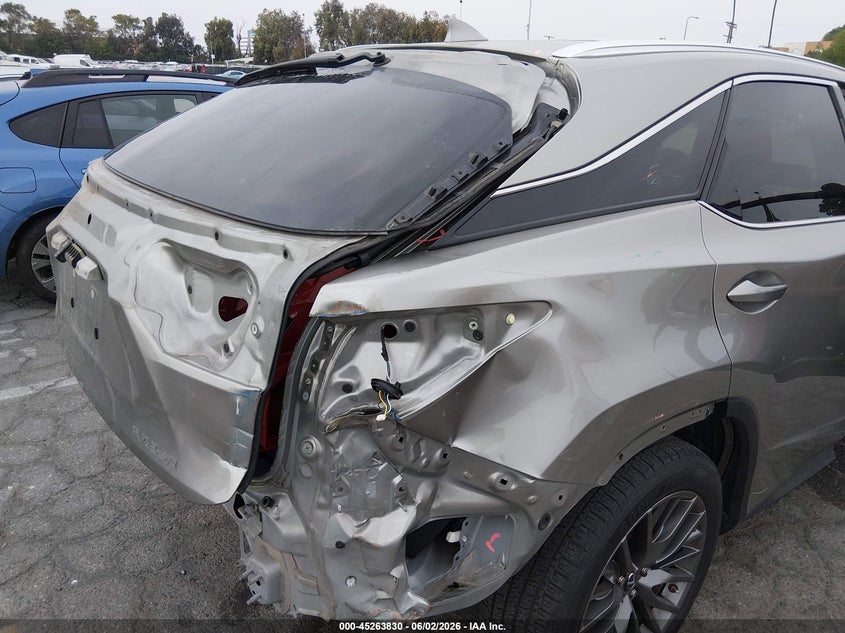 2017 Lexus Rx VIN 2T2ZZMCA5HC054108 IAAI salvage auction — REAR END, Salvage Title, sold $15,600 on 2026-07-30 (photo 6)