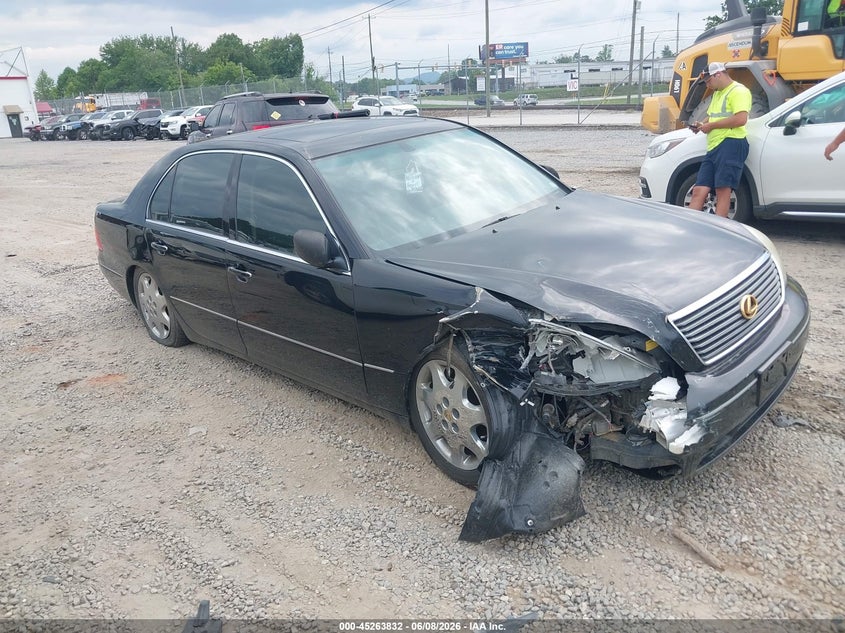 2002 Lexus Ls 430 VIN JTHBN30F520065895 IAAI salvage auction — RIGHT FRONT, Salvage (North Carolina), sold $675 on 2026-07-10 (photo 1)