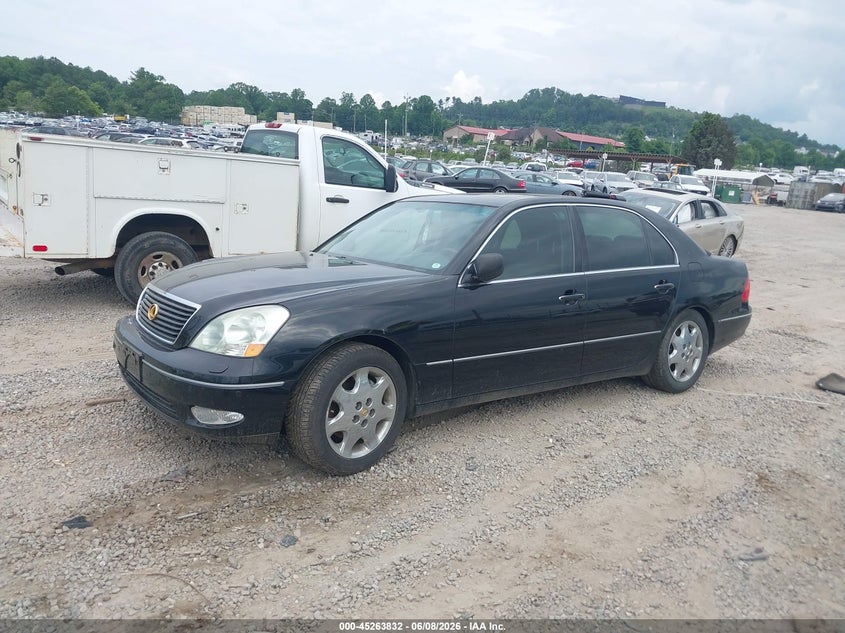 2002 Lexus Ls 430 VIN JTHBN30F520065895 IAAI salvage auction — RIGHT FRONT, Salvage (North Carolina), sold $675 on 2026-07-10 (photo 2)