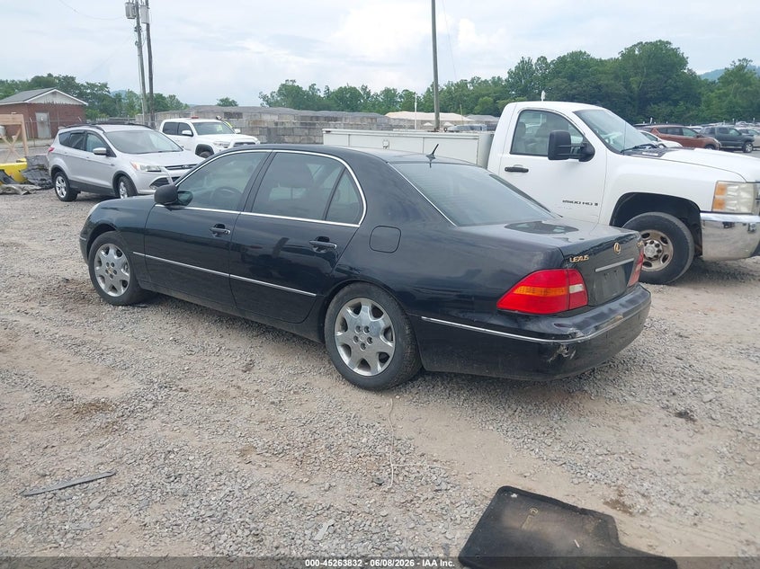 2002 Lexus Ls 430 VIN JTHBN30F520065895 IAAI salvage auction — RIGHT FRONT, Salvage (North Carolina), sold $675 on 2026-07-10 (photo 3)