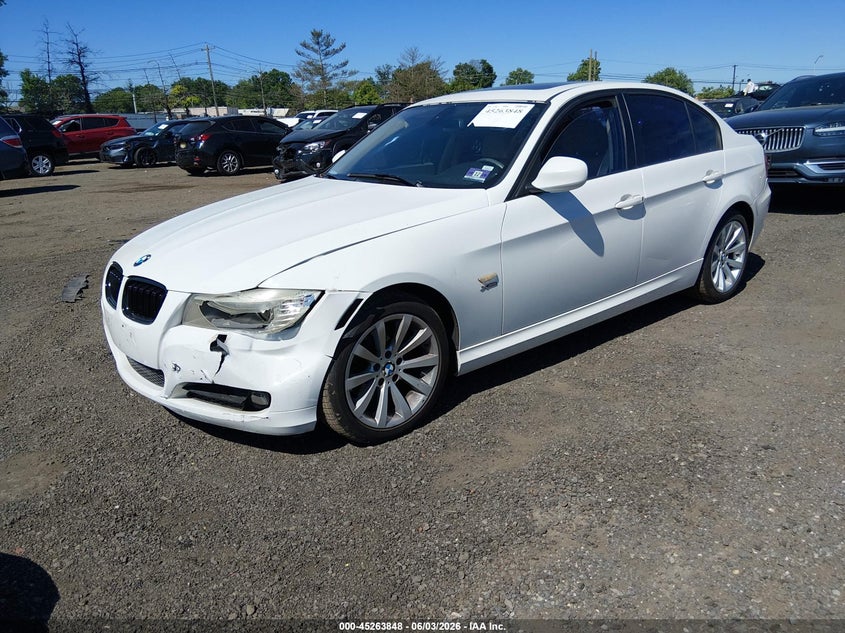 2011 BMW 3er VIN WBAPK5G51BNN28544 IAAI salvage auction — FRONT END, Salvage (New Jersey), sold $600 on 2026-07-27 (photo 2)