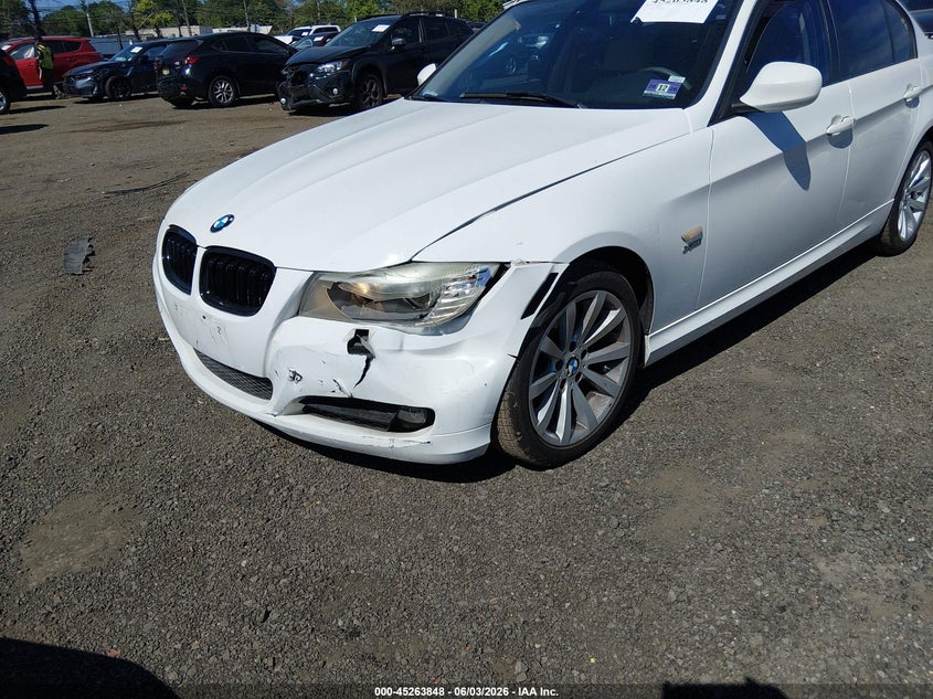 2011 BMW 3er VIN WBAPK5G51BNN28544 IAAI salvage auction — FRONT END, Salvage (New Jersey), sold $600 on 2026-07-27 (photo 6)
