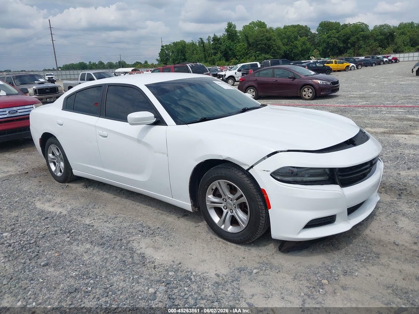 2019 Dodge Charger VIN 2C3CDXBGXKH576346 IAAI salvage auction — LEFT FRONT, Salvage Title, sold $2,475 on 2026-09-03 (photo 1)