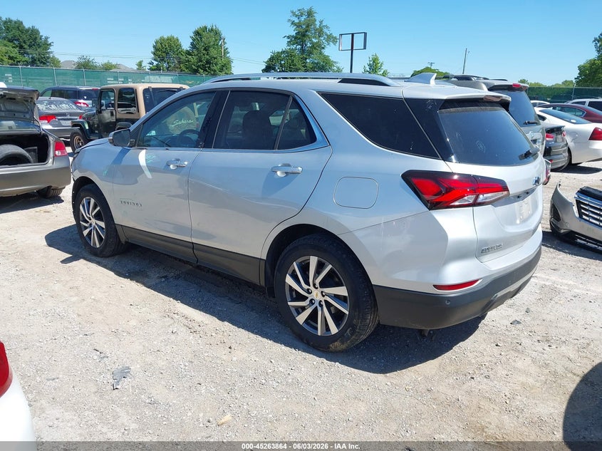 2022 Chevrolet Equinox VIN 2GNAXXEV3N6127957 IAAI salvage auction — FRONT END, Salvage (Idaho), sold $7,200 on 2026-07-29 (photo 3)