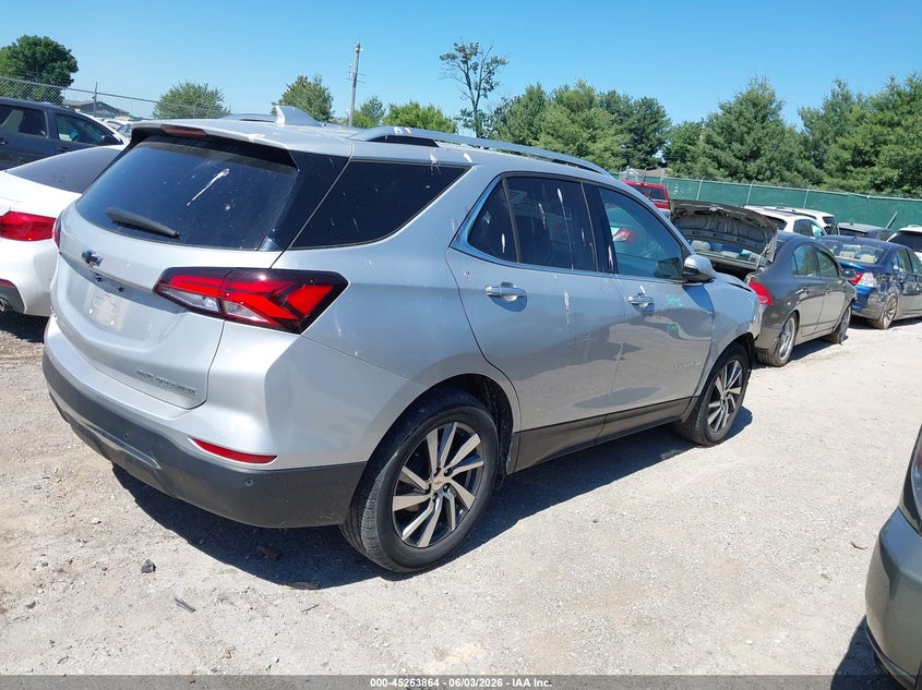 2022 Chevrolet Equinox VIN 2GNAXXEV3N6127957 IAAI salvage auction — FRONT END, Salvage (Idaho), sold $7,200 on 2026-07-29 (photo 4)