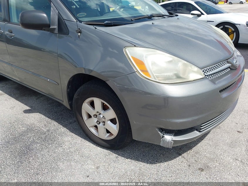2004 Toyota Sienna VIN 5TDZA23C64S206349 IAAI salvage auction — NORMAL WEAR, Clear (Florida), sold $650 on 2026-07-09 (photo 6)