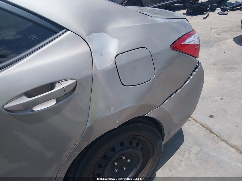 2015 Toyota Corolla VIN 5YFBURHE6FP273914 IAAI salvage auction — FRONT & REAR, Salvage Title, sold $1,550 on 2026-07-23 (photo 6)